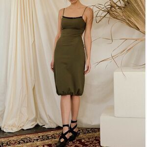 Dama Esme Dress with Vinyl Ruffles - XS